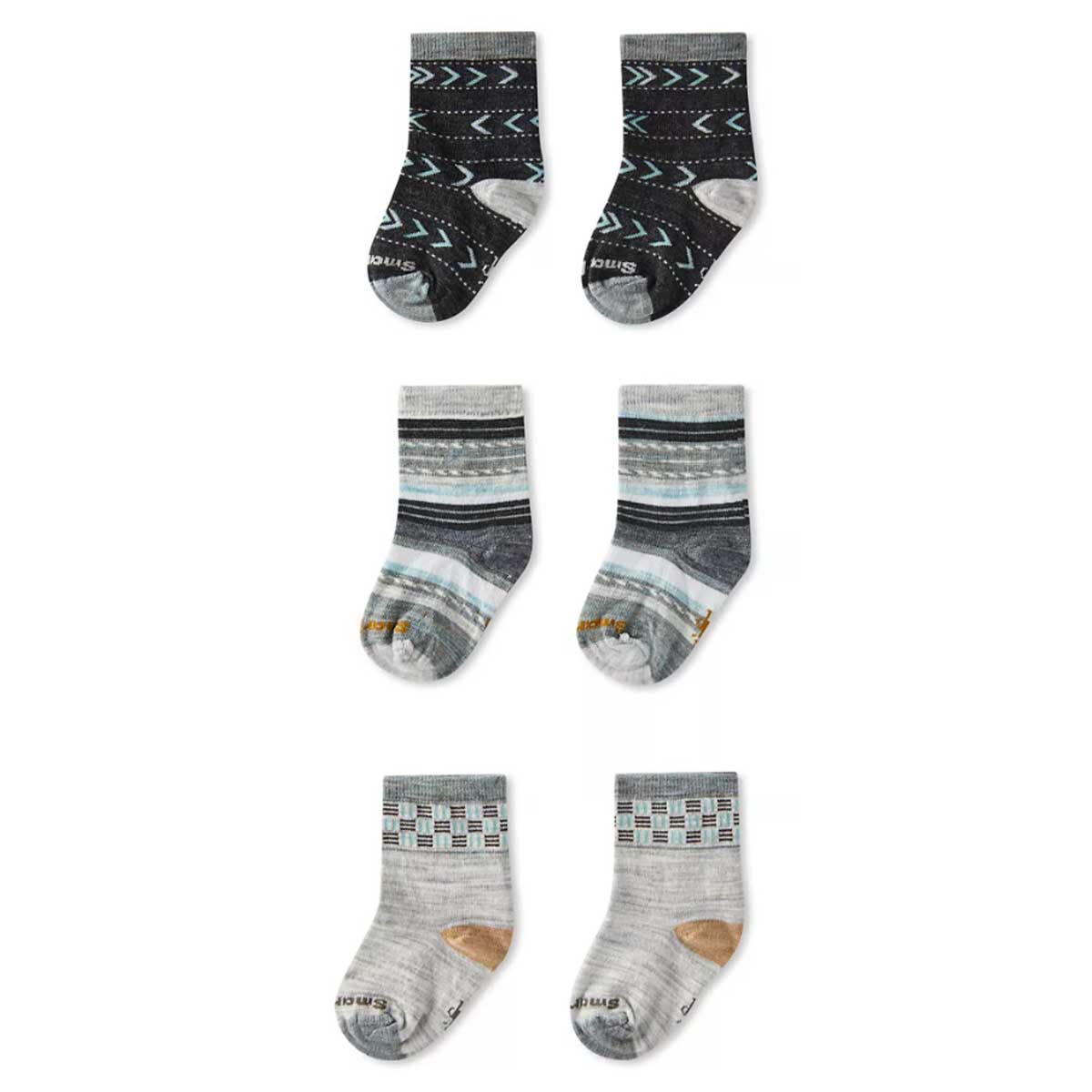 Smartwool Ski Racer Sock Kids' in Ash